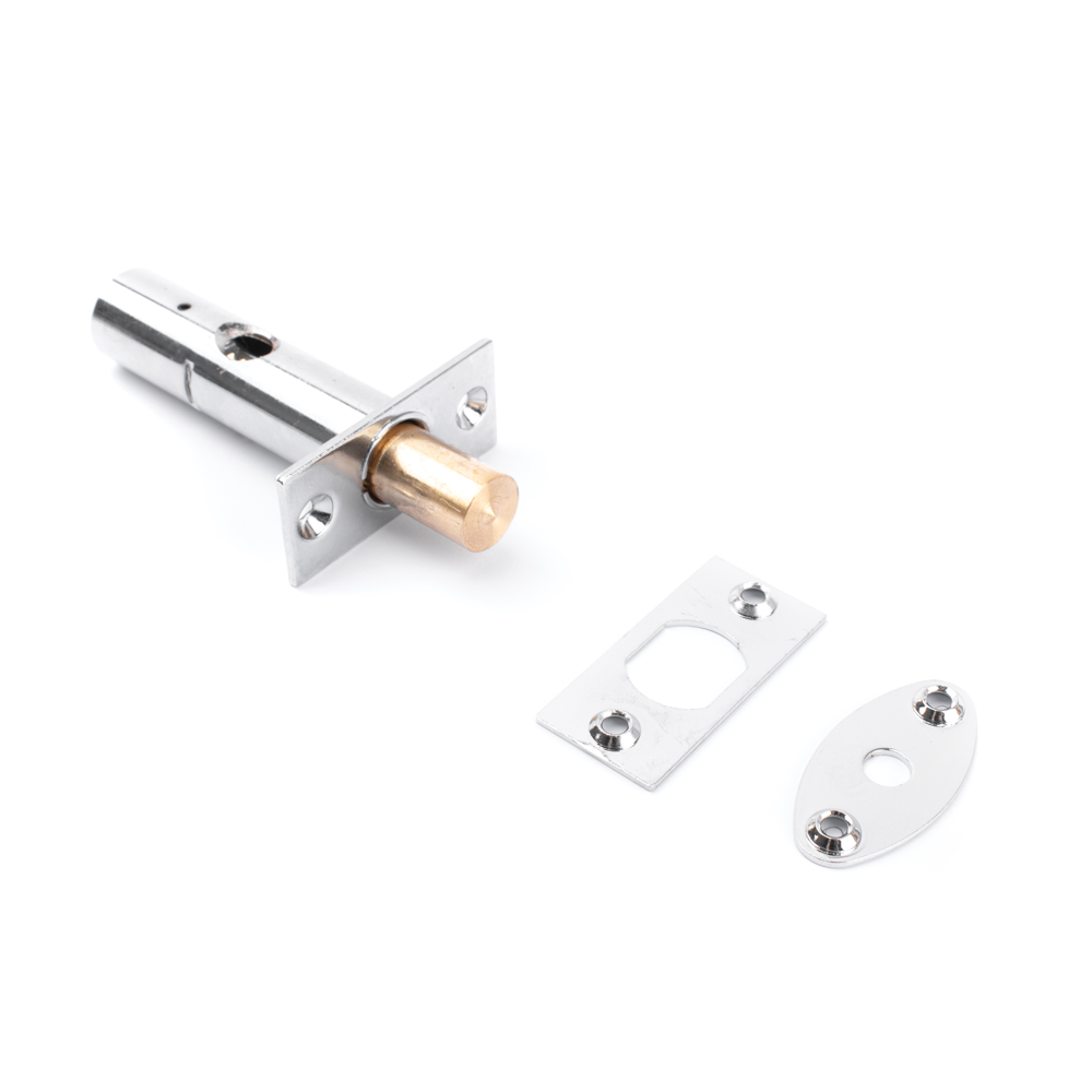 Mortice Rack Bolt 28mm Backset - Polished Chrome